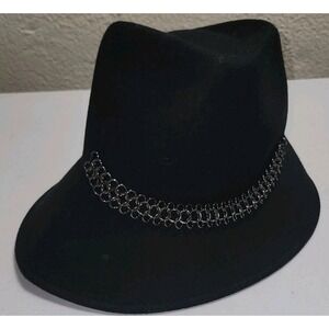 Wool Bucket Hat Giovannio Metal Chain Accent Women's One Size